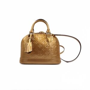 LOUIS VUITTON MONOGRAM VERNIS ALMA BB SHOULDER BAG